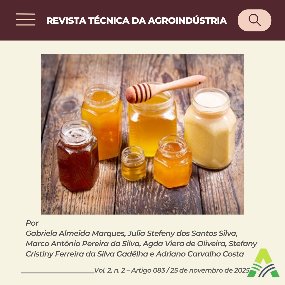 PROPRIEDADES E POTENCIAL TECNOLÓGICO DO MEL CONFORME A ORIGEM FLORÍSTICA